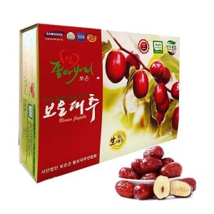 Táo đỏ Hàn Quốc sấy khô hộp 1KG loại ngon